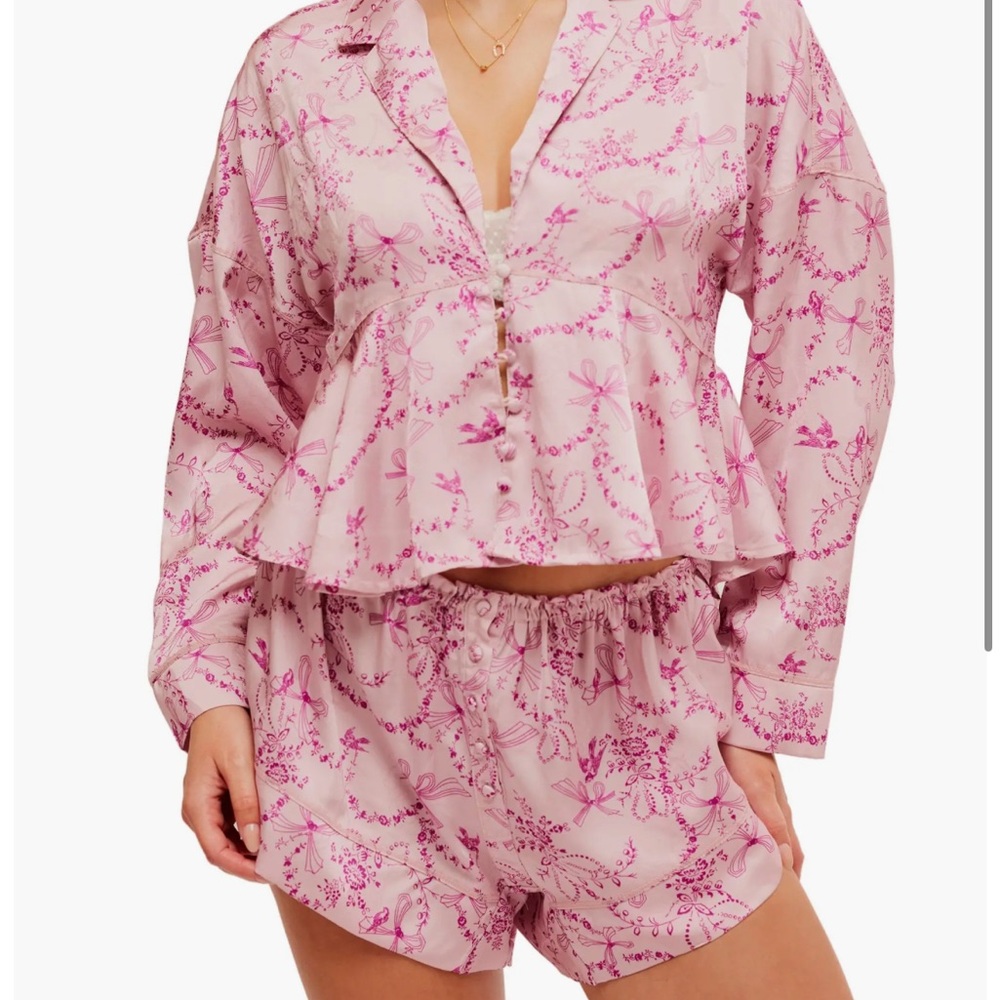 Free People Beauty Sleep Short Pajamas